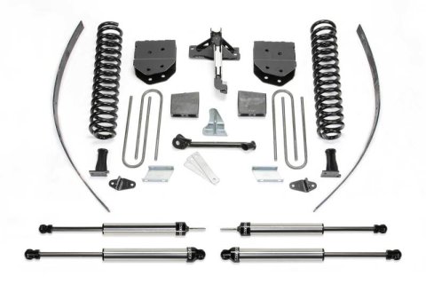 Fabtech 08-15 Ford F250 4WD w/Factory Overload 8in Basic Sys w/Dlss Shks (Bundled Kit)