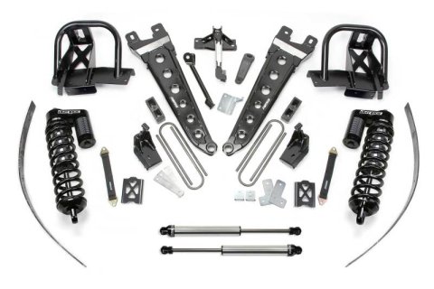 Fabtech 11-16 Ford F250 4WD w/Factory Overload 8in Rad Arm Sys w/Dlss 4.0 C/O& Rr Dlss (Bundled Kit)