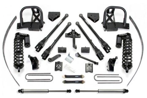 Fabtech 11-16 Ford F250 4WD w/o Factory Overload 8in 4Link Sys w/Dlss 4.0 C/O& Rr Dlss (Bundled Kit)