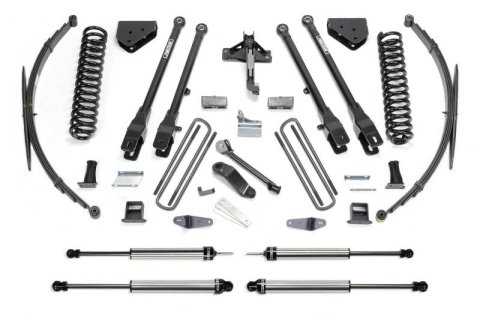 Fabtech 11-16 Ford F350 4WD 10in 4Link Sys w/Coils & Dlss Shks (Bundled Kit)