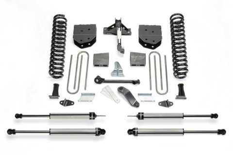Fabtech 11-13 Ford F450/550 4WD 10 Lug 6in Basic Sys w/Dlss Shks (1x fabFTS22024BK, 1x fabFTS22129, 1x fabFTS22147, 2x fabFTS810052, 2x fabFTS810382)
