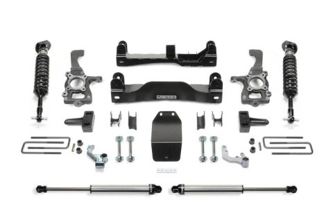 Fabtech 2014 Ford F150 4WD 4in Perf Sys w/Dlss Shks (1x fabFTS22155, 1x fabFTS22157, 1x fabFTS22202, 2x fabFTS810292)