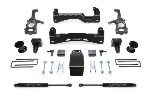 Fabtech 15-20 Ford F150 4WD 6in Basic Sys w/Stealth (1x fabFTS22179, 1x fabFTS22180, 2x fabFTS6266)