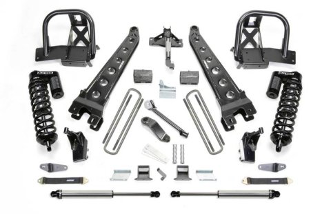 Fabtech 11-16 Ford F250 4WD 4in Rad Arm Sys w/Dlss 4.0 C/O& Rr Dlss (Bundled Kit)