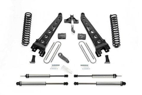 Fabtech 17-21 Ford F250/F350 4WD Diesel 6in Rad Arm Sys w/Coils & Dlss Shks (Bundled Kit)
