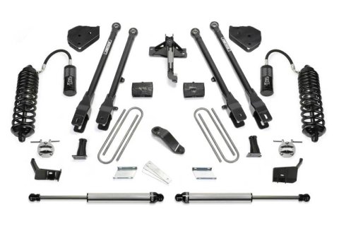 Fabtech 17-21 Ford F250/F350 4WD Diesel 6in 4Link Sys w/4.0 & 2.25 (Bundled Kit)