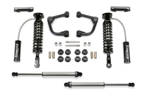 Fabtech 15-20 Ford F150 4WD 2in Uniball UCA Sys w/Dl 2.5 Resi & 2.25 (1x fabFTS22182, 1x fabFTS22253, 2x fabFTS811332)