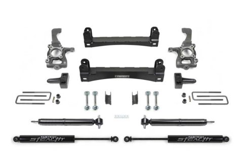 Fabtech 15-20 Ford F150 2WD 4in Basic Sys w/Rr Stealth (1x fabFTS22258, 1x fabFTS22259, 2x fabFTS6333)
