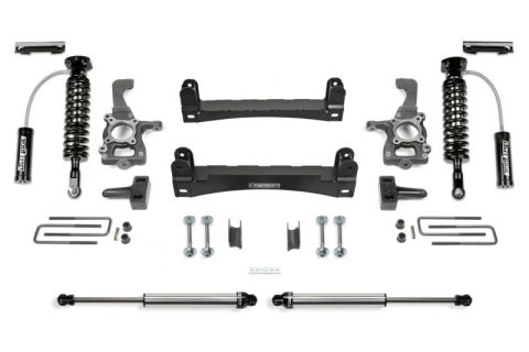 Fabtech 15-20 Ford F150 2WD 4in Perf Sys w/2.5 Resi & 2.25 (1x fabFTS22258, 1x fabFTS22260, 1x fabFTS22264, 2x fabFTS810292)