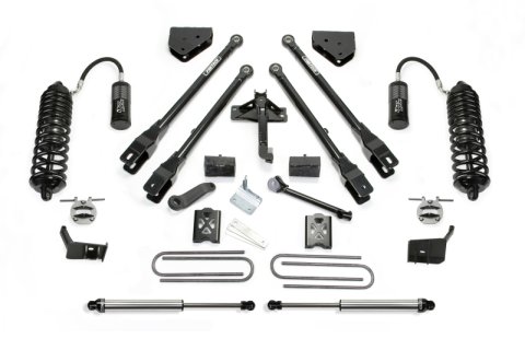 Fabtech 11-16 Ford F250 4WD 6in 4Link Sys w/4.0 R/R & 2.25 (Bundled Kit)