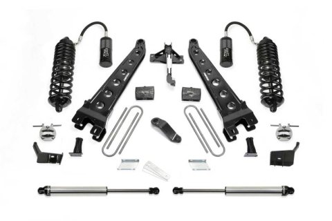 Fabtech 17 Ford F450/F550 4WD Diesel 6in Rad Arm Sys w/4.0 & 2.25Dl (Bundled Kit)
