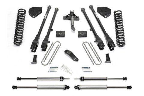 Fabtech 17 Ford F450/F550 4WD Diesel 6in 4Link Sys w/Coils & Dl Shks (Bundled Kit)