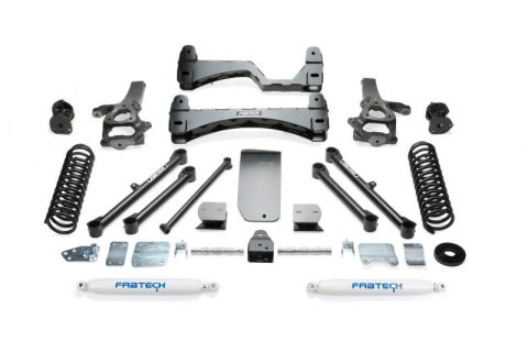 Fabtech 13-18 Ram 1500 4WD 6in Basic Sys w/Perf Shks (1x fabFTS23038, 1x fabFTS23040, 1x fabFTS23041, 2x fabFTS7333)