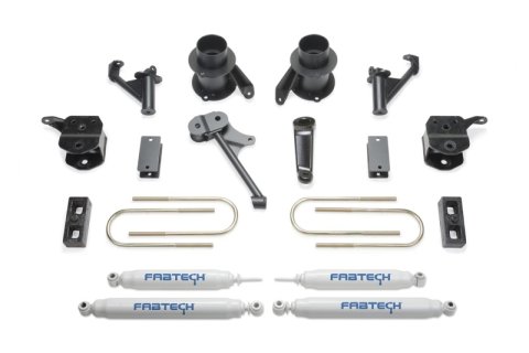Fabtech 13-18 Ram 3500 4WD w/Factory Radius Arms 5in Basic System w/Perf. Shocks (1x fabFTS23047)