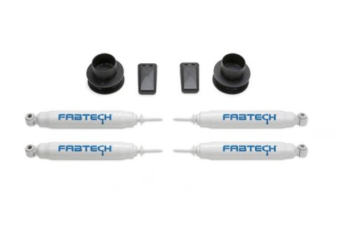 Fabtech 14-18 Ram 2500 4WD 2.5in Coil Spcr Kit w/Perf Shks (1x fabFTS23043, 2x fabFTS7236)