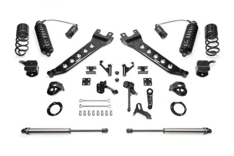 Fabtech 14-18 Ram 2500 4WD 7in Radius Arm Kit w/4.0 C/O Resi Dlss & Rr 2.25 Dlss (1x fabFTS23177, 1x fabFTS23178, 2x fabFTS835122)