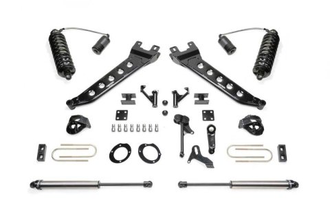 Fabtech 13-18 Ram 3500 4WD 5in Radius Arm Kit w/4.0 C/O Resi Dlss & Rr 2.25 Dlss (1x fabFTS23184, 1x fabFTS23185, 2x fabFTS835102)