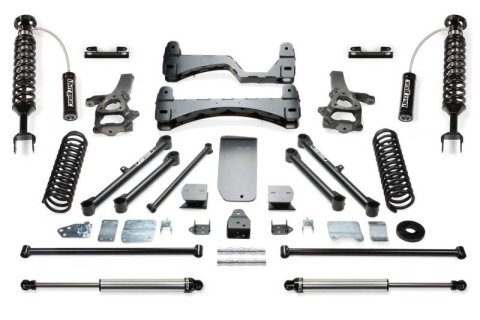 Fabtech 09-11 Ram 1500 4WD 6in Perf Sys w/Dlss 2.5C/O Resi & Rr Dlss (1x fabFTS23027, 1x fabFTS23028, 2x fabFTS810952, 1x fabFTS820452)