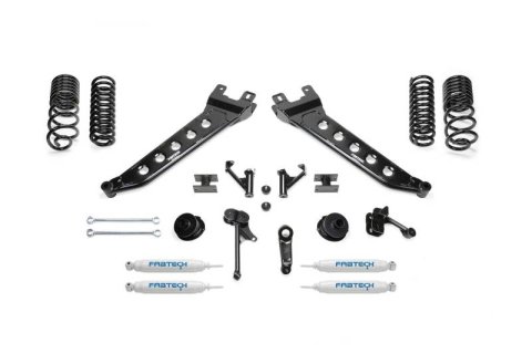 Fabtech 14-18 Ram 2500 4WD 5in Radius Arm Kit w/Perf Shks (1x fabFTS23079, 1x fabFTS23080)