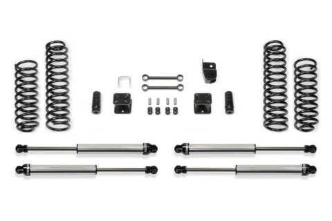 Fabtech 07-18 Jeep JK 4WD 4-Door 3in Sport System w/DL Shocks (1x fabFTS24108)