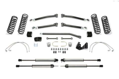 Fabtech 07-18 Jeep JK 2-Door 3in Trail Ii w/Dlss Shks (Bundled Kit)