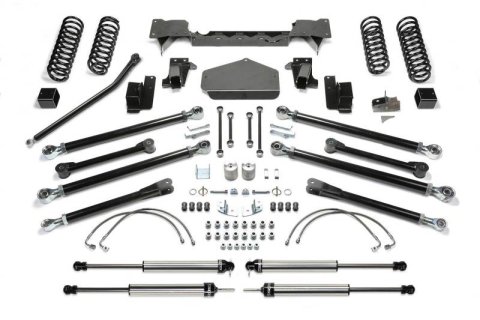 Fabtech 07-18 Jeep JK 2-Door 3in Crawler w/Dlss Shks (Bundled Kit)