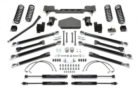 Fabtech 07-18 Jeep JK 2-Door 3in Crawler w/Stealth (Bundled Kit)
