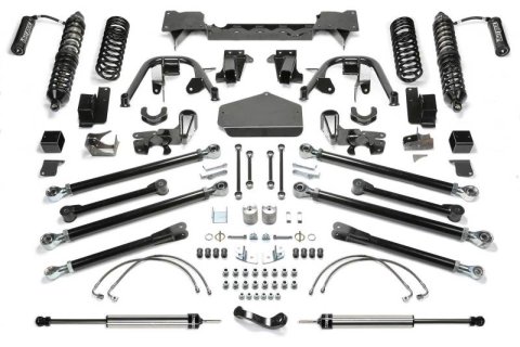 Fabtech 07-18 Jeep JK 4-Door 3in Crawler C/O w/Dlss 2.5 C/O Resi & Rr Dlss (Bundled Kit)