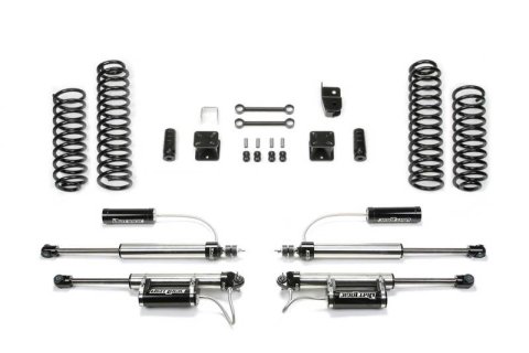 Fabtech 07-18 Jeep JK 4WD 4-Door 3in Sport System w/DL 2.25 Resi Shocks (1x fabFTS24140)