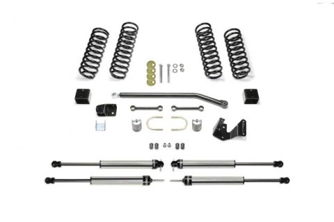 Fabtech 07-18 Jeep JK 4-Door 3in Sport Ii System w/Dlss Shks (1x fabFTS24129, 1x fabFTS24162, 1x fabFTS24178, 2x fabFTS810582, 2x fabFTS811092)