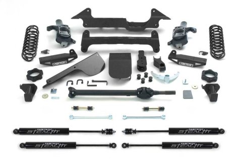 Fabtech 03-08 Hummer H2 Suv/Sut 4WD w/Rr Coil Springs 6in Perf Sys w/Stealth (Bundled Kit)