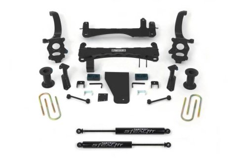 Fabtech 18-21 Nissan Titan 4WD 6in Basic Sys w/Stealth (1x fabFTS25021, 1x fabFTS25026, 2x fabFTS6333)