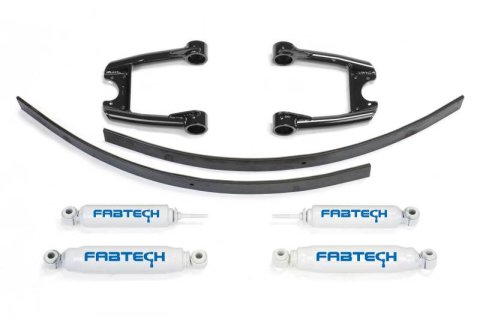 Fabtech 84-95 Toyota P/U 2WD 3.5in Perf Sys w/Perf Shks (1x fabFTS200, 1x fabFTS4130-1, 2x fabFTS7078, 2x fabFTS7163)