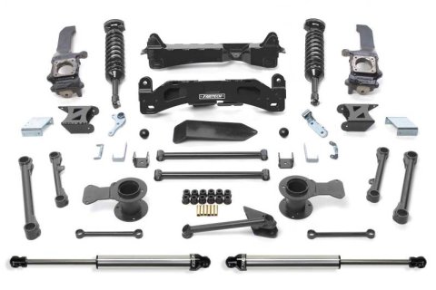 Fabtech 10-13 Toyota FJ 4WD 6in Perf Sys w/Dlss 2.5C/Os & Rr Dlss (1x fabFTS26018BK, 1x fabFTS26032, 1x fabFTS26033, 1x fabFTS26059, 2x fabFTS810542)