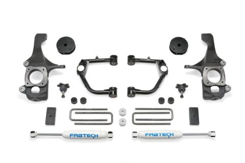Fabtech 07-15 Toyota Tundra 2WD/4WD 4in Budget UCA System w/Rear Perf. Shocks (1x fabFTS26035)
