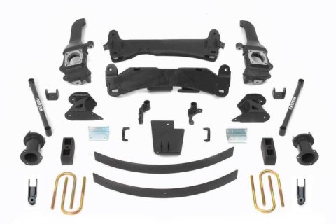 Fabtech 2015 Toyota Tacoma 4WD/2WD 6 Lug Models Only 6in Basic Sys (1x fabFTS26007BK, 1x fabFTS26010BK, 1x fabFTS26026BK, 1x fabFTS26064)