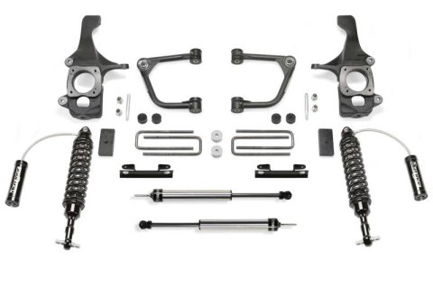 Fabtech 07-15 Toyota Tundra 2WD/4WD 4in UCA Kit w/Uniballs w/Dlss 2.5 C/O Resi & Rr Dlss (1x fabFTS26039, 1x fabFTS26052, 2x fabFTS810982)