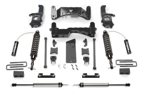 Fabtech 07-15 Toyota Tundra 2/4WD 6in Perf Sys w/Dlss 2.5C/O Resi & Rr Dlss (1x fabFTS26020BK, 1x fabFTS26021BK, 1x fabFTS26053, 2x fabFTS810602)