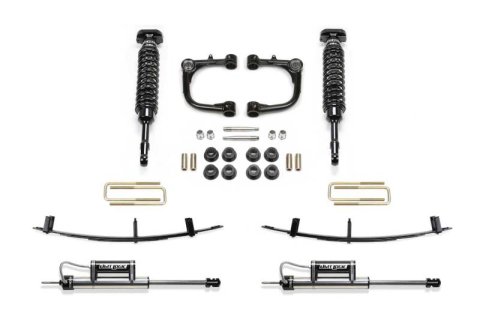 Fabtech 2015-21 Toy Tacoma 2WD/4WD 6 Lug 3in UCA Sys w/Dl 2.5 C/O & Rr Dl Resi & Rr Leaf Pack (Bundled Kit)
