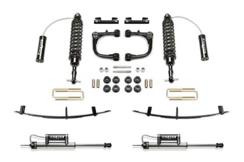 Fabtech 05-14 Toy Tacoma 2WD/4WD 6 Lug 3in UCA Sys w/Dl 2.5 C/O Resi & Rr Dl Resi & Rr Leaf Pack (Bundled Kit)