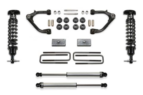 Fabtech 19-21 GM C/K1500 P/U 3in Uniball UCA Sys w/Dl 2.5 & 2.25 (1x fabFTS21256, 2x fabFTS811452, 1x fabFTS21269)