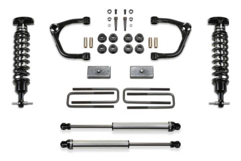 Fabtech 19-21 GM C/K1500 P/U Diesel 3in Uniball UCA Sys w/Dl 2.5 & 2.25 (2x fabFTS811452, 1x fabFTS21269, 1x fabFTS21286)