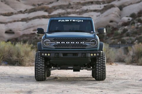 Fabtech 21-24 Ford Bronco 5in Lift Kit w/ Shock Spacers (Use w/ Bilstein Factory Shocks) (1x fabFTS22357, 1x fabFTS22358, 1x fabFTS22359)