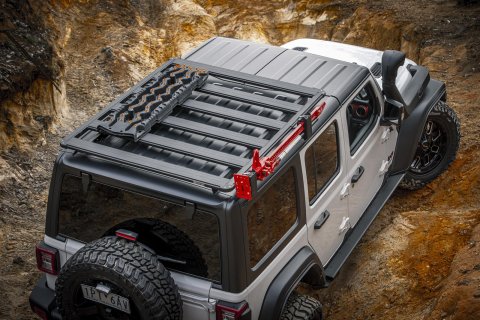 ARB Base Rack Kit Includes 61in x 51in Base Rack w/ Mount Kit Deflector and Trade Rails (Bundled Kit)