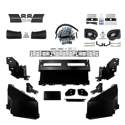ARB Grille Guards 3414570B Summit Winch Bumper, Compatible with Fog Lights