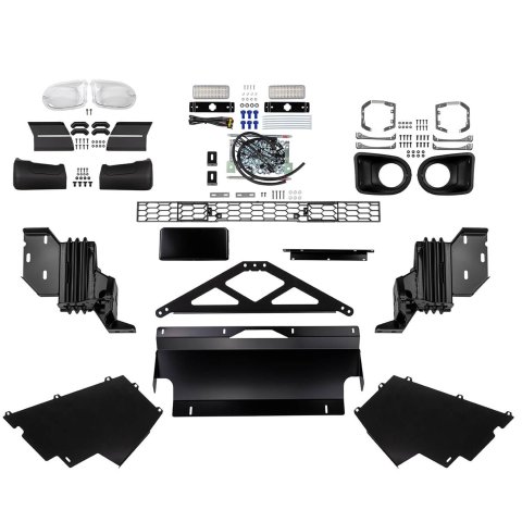 ARB Summit Front Bumpers for 2016-2021 LAND CRUISER - 3415250B Bumpers, Bumpers, Front, Fabricated, Steel, Black Textured, Toyota, Each