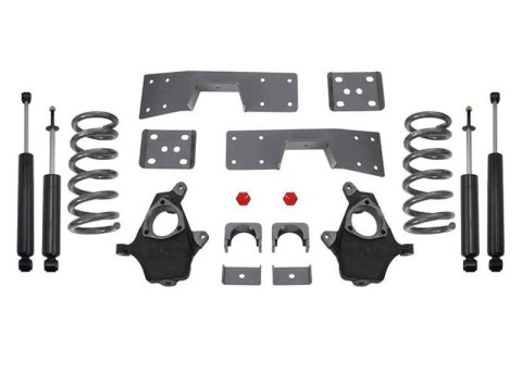 MaxTrac 99-06 GM C1500 2WD V8 4in/6in Lowering Spindle Kit (1x mxt100920, 1x mxt200960, 1x mxt250920-8)