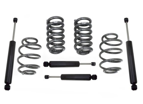 MaxTrac 65-72 Chevrolet C10 2WD 3in/4in Lowering Coil Kit (2x mxt1200LL-0, 2x mxt2000LL-4, 1x mxt251130, 1x mxt271140)