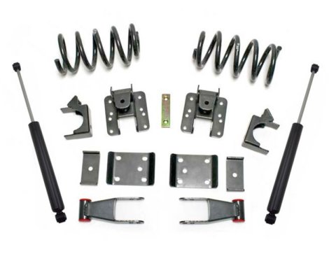 MaxTrac 07-13 GM C/K1500 2WD/4WD Extended/Crew Cab 2in/4in Lowering Coil Kit (1x mxt201340, 1x mxt251320-8)