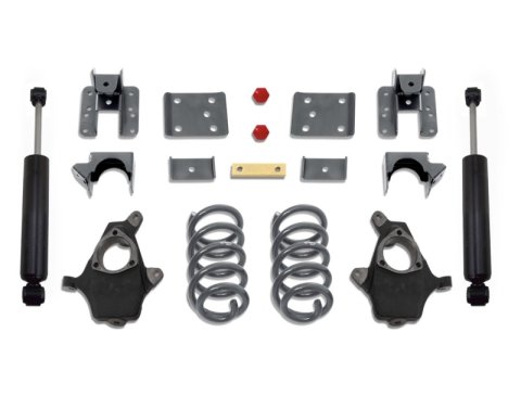 MaxTrac 07-13 GM C/K1500 2WD/4WD Extended/Crew Cab 4in/6in Lowering Spindle Kit (1x mxt101320, 1x mxt201360, 1x mxt251320-8)